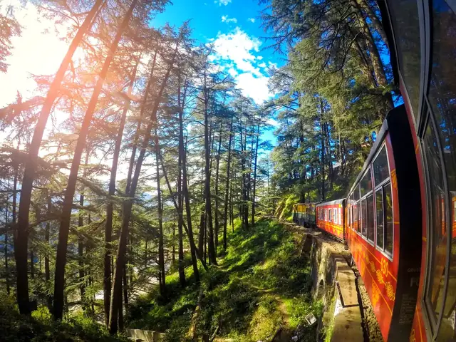 The Kalka–Shimla toy train